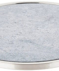13 Inch Soapstone Pizza Stone With Stainless Steel Tray And Cutter, Oven And Broiler Safe To 600F, Moisture Wicking Porous Stone