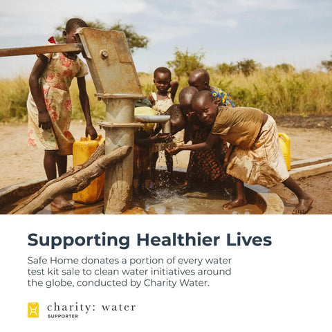 Children using a pump to collect water, showcasing community support for clean water initiatives with Easy DIY Arsenic Water Test Kit Screens Tap Water And Well Sources For Ponds Lakes Streams To Shield Your Family From Cancer Risks With No Sweat Accuracy And Peace Of Mind Results.