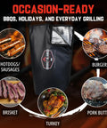 Insulated BBQ Blanket Bag For Resting Meats Like Brisket, Pork, And Turkey, Heavy Duty Smoker Bag With Wide Mouth, Ideal Gift.