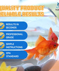175 Count Aquarium Water Test Strips For Fish Tanks And Ponds Delivers Hella Sharp Ammonia Nitrite Testing With No Sweat Routine And Knockout Accurate Color Charts with goldfish in aquarium.