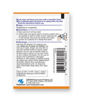ClearWipe Microfiber Wipes, white, 40 count; back of package with barcode and size 3 7/8 in × 5 7/8 in (10 × 15 cm).