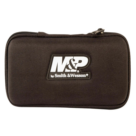 Ultra Compact Pistol Cleaning Kit For Handguns Built Tough For Range Rat Life And Quick Gear Refresh Fits Snugly Tucked Away And Works Smooth On 22 9mm 357 38 40 10mm And 45 Caliber Firearms To Keep Your Rig Mint Always in a durable black case.