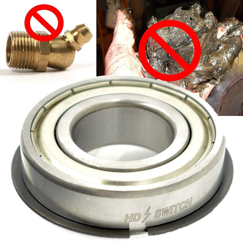 Heavy Duty Wheel Bearing Rebuild Kit For John Deere Tractors With Four Precision Bearings High Temp Synthetic Grease And Full Hardware Set To Crush The Daily Grind All Year Round, includes a precision bearing and grease.