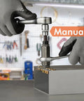 Rivet nut installation tool set, manual, 15-piece for SAE and metric metal rivnuts