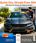 Eliminate Hard Water Spots And Keep Your Ride Showroom Fresh With This Inline Deionized Water Filter in use on a car.