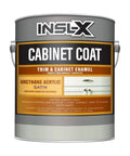 Front view of Cabinet Coat Urethane Acrylic Satin Enamel Paint for Cabinets White 1 Gallon, delivering a DIY-ready finish