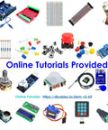 STEM Starter Kit For Arduino Enthusiasts With V3 Board Expansion Board Sensors Display Modules Breadboard And Jumper Wires