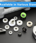 U Type Nylon Guide Rollers Roll With Bangin Smooth Glide Across Sliding Tracks And Belt Systems Dead Solid Build Quality handles various sizes.