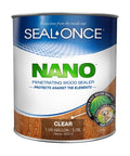 Clear Wood Sealer For Outdoor Projects A Water Based Nano Penetrating Sealant That Waterproofs Decks Fences Siding Logs And Outdoor Furniture Odorless And Easy To Apply One Gallon - Image of product container