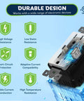 In Wall USB Outlet With Type C And USB A Ports 15 Amp Tamper Resistant Receptacle Charge Up Station With safety features