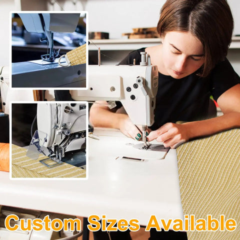 Sewing process for Triangle Shade Sail Canopy for Outdoor Patio Garden, 5 x 5 x 5 Feet, 185 GSM Fabric, Beige Color