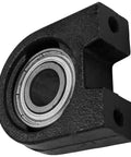 Heavy Duty Universal Driveshaft Bearing For John Deere Gator UTV, black metal housing with inner bearing for smooth performance.