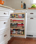 Kick Off A Fresh Kitchen Glow With A Tight Vintage Vibe Solid Zinc Build That Takes The Daily Grind Like A Champ Three Inch Hole Spacing Antique Copper Cabinet Pulls In A Handy Six Piece Set For Stress Free Drawer Makeovers in a pull-out spice cabinet.