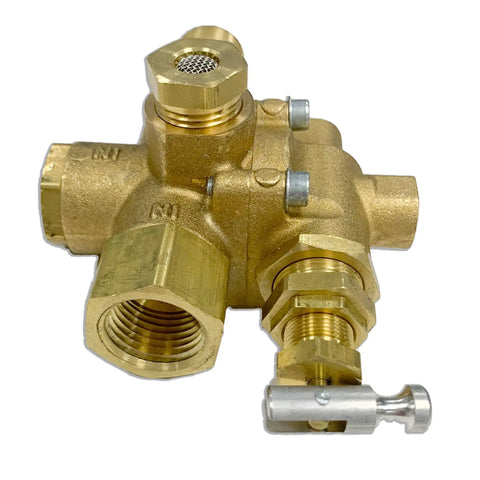 Air Compressor Check Valve Unloader Combination for Gas Discharge 95-125 PSI NG5 Replacement Part brass fittings