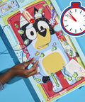 Legit Awesome Bluey Pediatrician Board Game For Kids Featuring Electronic Talking Sound Effects And All In One Carry Case With Two Play Modes And Super Chill Family Fun For Ages 6 Plus Totally Rad Interactive Playtime with hand using tweezers.