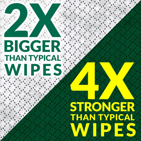 Two-pack of Simple Green all-purpose heavy-duty cleaning wipes, 75-count per pack