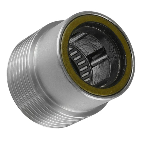 Primary Clutch One Way Needle Bearing Badass Heavy Duty Fits Polaris Sportsman 500 1998 To 2004 Oem Replacement Part Number 1520231 smooth grey metal bearing with yellow seal