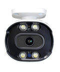 Front view of 4K Analog Security Camera 8MP TVI Bullet Camera For CCTV Coax BNC IR Night Vision Waterproof Metal Housing