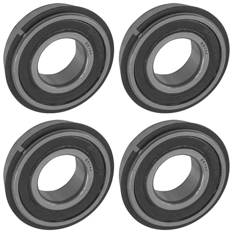 Premium Heavy Duty Caster Wheel Bearing Kit Replacement For Zero Turn Mower, four sealed ball bearings with durable design.