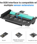 All In One ESP32 LoRa V4 Development Kit with sensors for Meshtastic IoT Node ESP32 S3 SX1262 module shown with extension options.