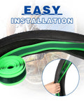 2 Pack Fat Bike Tire Liners Puncture Protection No Flats Inner Tube Guard For 20 To 29 Inch MTB E Bike Snow Bikes