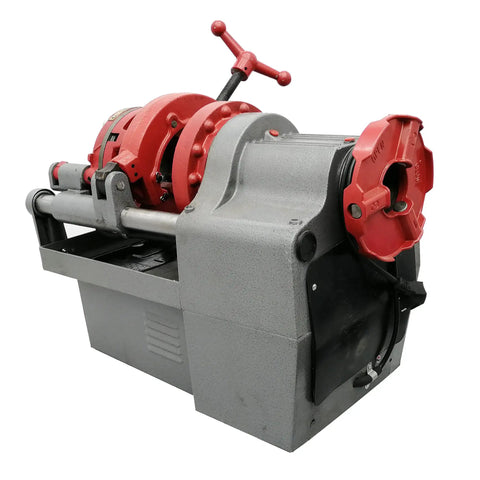 Built Tough Electric Pipe Threader Machine For 1/2 To 3 Inch Steel Tubing Auto Die Head clean cutting threading and trimming smooth operator
