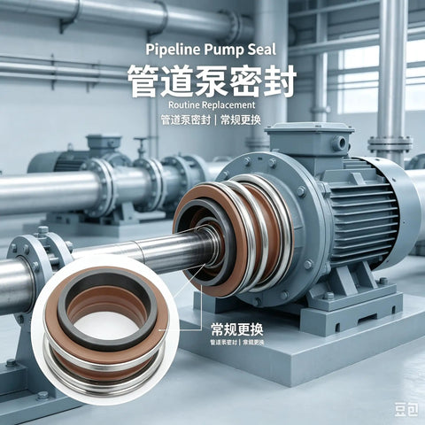 1 Piece Universal 109 Type MG1 Mechanical Seal with Silicon Carbide and Alloy Ring plus FKM Bellows for Axial Movement in Centrifugal Pumps