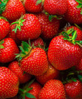 Fresh strawberries used for Organic Freeze Dried Strawberry Powder Bulk 20 Pound Bag Non GMO 100 Percent Pure No Additives Vegan Easy To Mix