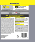 Straight Shooting Flying Insect Killer Spray For Wasps And Hornets With A Powerful Jet Stream Two 14 Oz Cans label back showing instructions and safety tips.