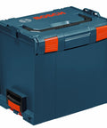L-BOXX-4 Stackable Tool Storage Case 15 By 14 By 17-1/2 Inches With 1-Click Stacking, dual top side handles visible