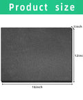 Six Polyurethane Foam Sheets For Toolbox Organization And Top Shelf Gear Protection Grip Tight Cushioning Pads 16 By 12 By 1 Inch dimensions shown