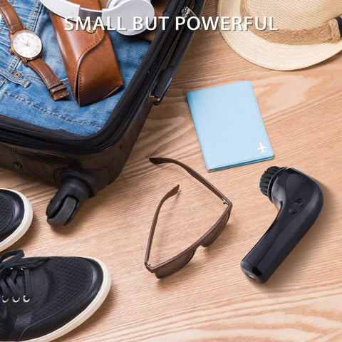 Portable Electric Shoe Polisher Brush For Rapid Shine And Fresh Kicks With Smooth Premium Leather Finish Hassle Free Auto Dust Extractor Kick Game Essentials next to travel essentials.