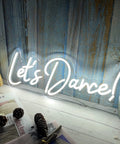 Dimmer Neon Sign For Wall Decor 21.3 By 17.3 Inch LED 3D Light In Cold White Perfect For Bedroom Bar Wedding Or Party Vibe