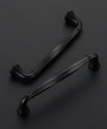 Freshen Up Your Space With Matte Black Zinc Cabinet Handles Rock Solid Heavy Duty Kitchen Pulls shown with a sleek design.