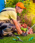 Gardener using All In One Sprinkler Head Tools Kit Eight Pack Compatibility Wrenches For Rain Bird 5000 And Hunter MP PGP Spray Heads
