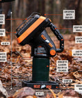 Go-To Portable Propane Radiant Space Heater 4,000 BTU Heats Up To 100 Sq Ft Indoor Outdoor Use in outdoor setting
