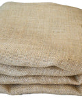 Heavy Duty Burlap Garden Fabric 12 Oz Odorless Food Grade For Weed Blocking And Erosion Control, Wind And Shade Screen, Root Ball And Plant Protection, 40 Inch Wide By 15 Feet Long folded