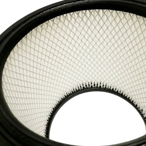 Inner view of Replacement Vacuum Filter For Wet Dry Vacs 90304 Fits Most Shop Vacuums, showing spun polyester media and durable design.