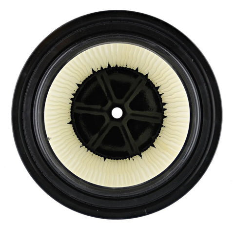 Top view of One Layer Everyday Dirt Wet And Dry Vac Filter Replacement For 5 To 20 Gallon Vacuums And Husky 6 To 9 Gallon Models Two Pack VF4000
