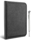 Ride Ready Glove Box Document Folder holds car registration and insurance cards in a snug black sleeve, measuring 10 x 7.5 inches.