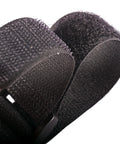 Close-up of 10 Pack Go To Versatile Hook And Loop Securing Straps 1 Inch By 24 Inch Black Nylon, showing hook-and-loop detail.