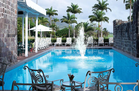 Floating Pool Fountain Soothing Water Feature For Pools And Ponds, Easy Install No Tools Required, UV Resistant Triple Tier Grecian Design In White