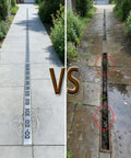 Heavy Duty 304 Stainless Steel Trench Drain Kit With Grid Grate And Coupling For Outdoor Pool Deck Driveway Or Garage comparison of water drainage.