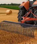 3 Point Tow Behind Rake With 60 Inch Width And 32 Steel Tines, Adjustable Angle Lawn Dethatcher And Landscape Rake For Field And Yard Cleanup