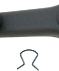 Window Crank Handle Textured Beige Replacement For Select Vehicles, Durable Construction, OE Fit And Easy To Install with included metal clip