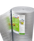 Heavy Duty Reflective Insulation Roll With Foam Core R17 Radiant Barrier 5mm Thick 16 By 50 Feet foil construction