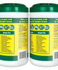 Two-pack of Simple Green heavy-duty cleaning towels, all-purpose wipes, 75-count each.