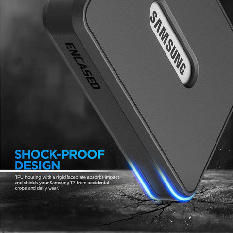 Magnetic Case For Samsung T7 Portable SSD Keeps Your Drive Snug On Set With 1TB 2TB 4TB Fits High Speed 10Gbps Data Cable