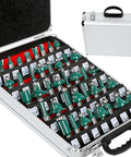 Router Bit Set Half Inch Shank 41 Piece Panel Ogee Door Rail Stile Cabinet Router Bits in case for woodworking tools