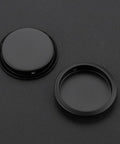 4 Pack Closet Door Finger Pulls For 2-1/8 Inch Holes Stainless Steel Sliding Door Hardware With Easy Snap-In Installation No Nails Needed